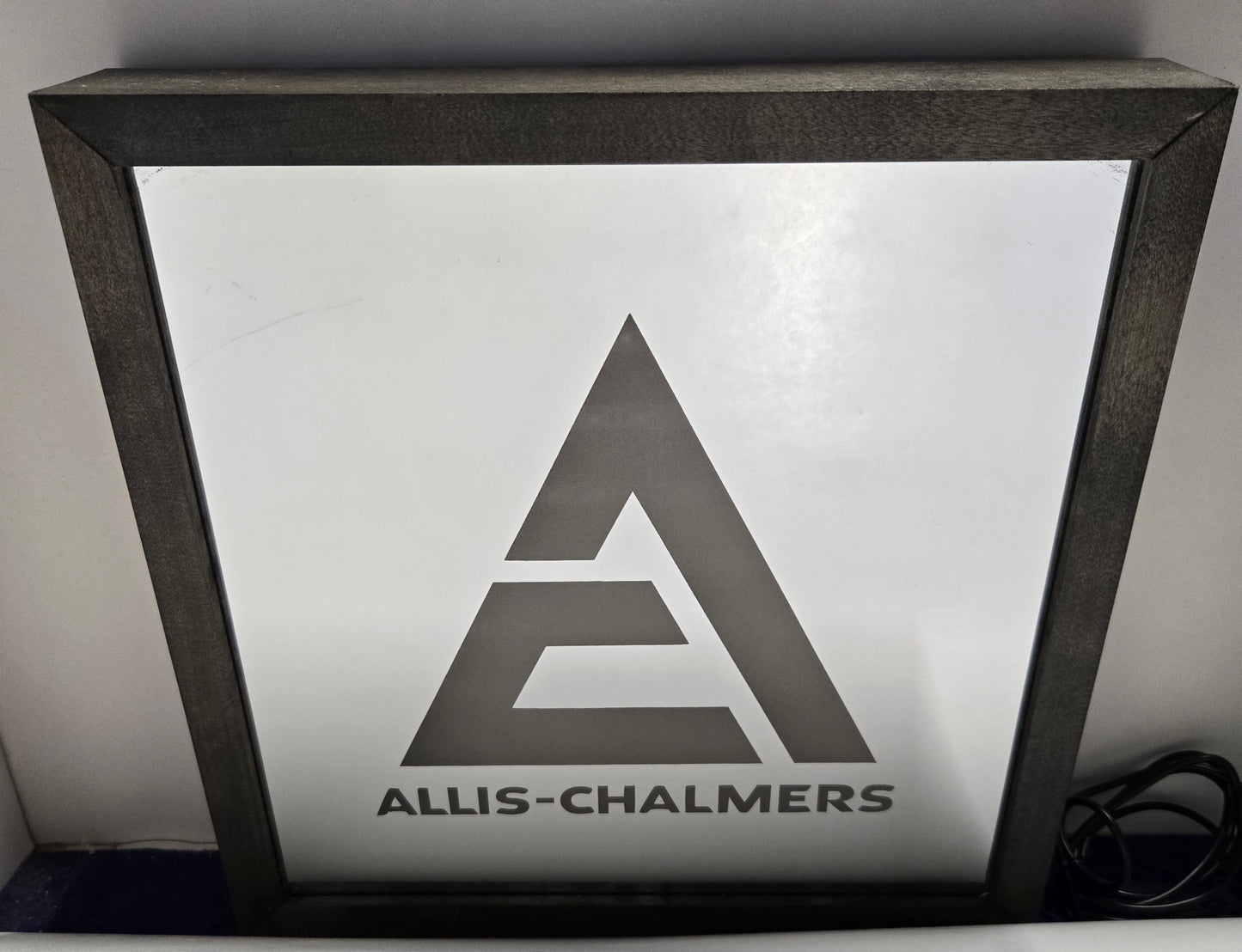 Allis Chalmers Mirror Light Box