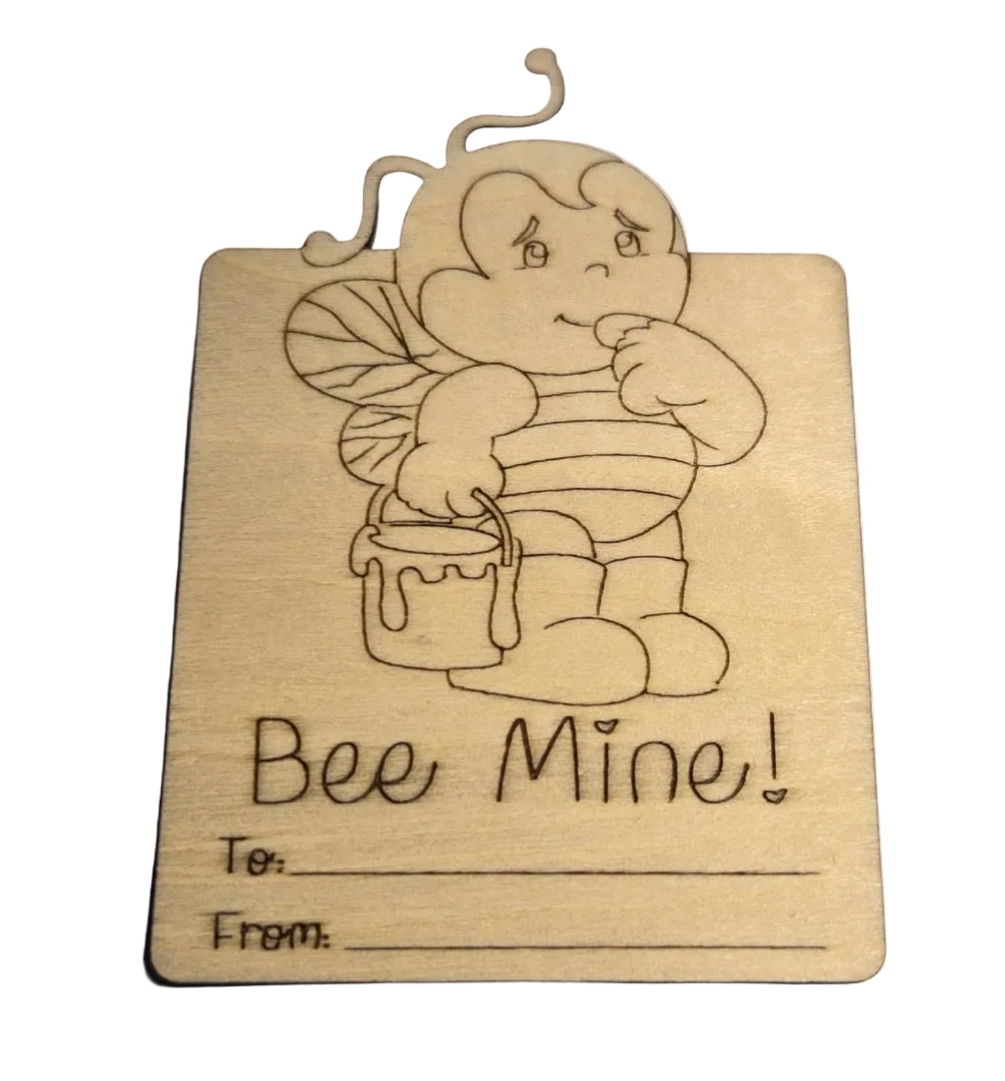 Wood Valentine Cards