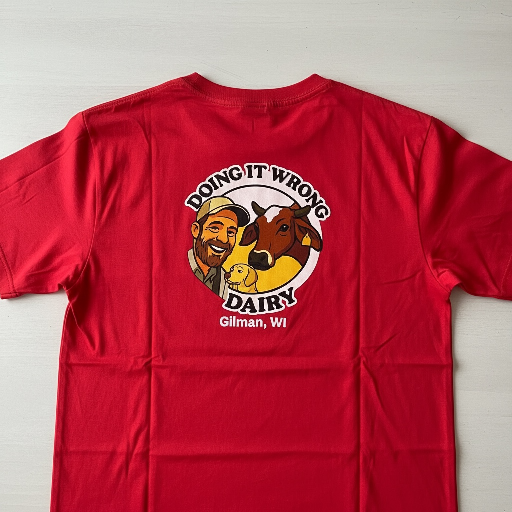 Doing It Wrong Dairy T-Shirt