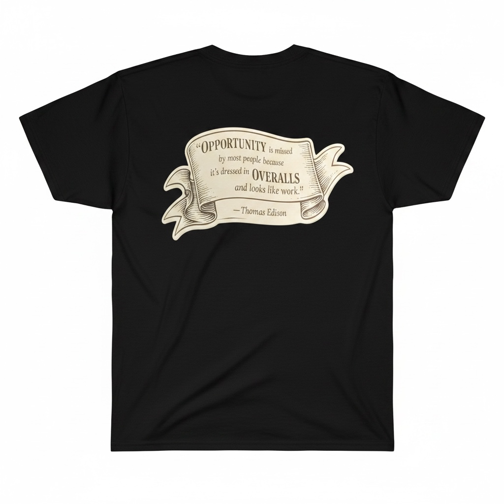 Opportunity Is Missed Pocket T-Shirt