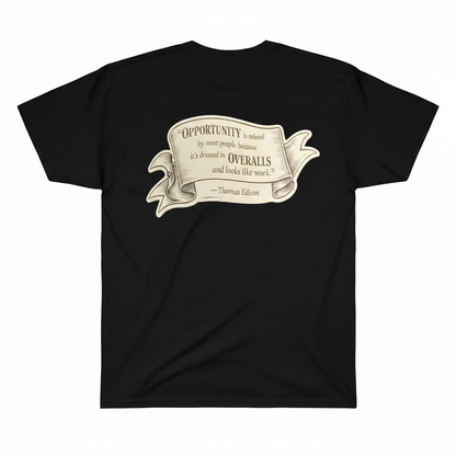Opportunity Is Missed Pocket T-Shirt