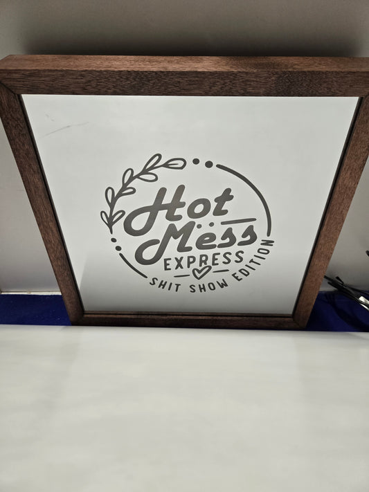 Hot Mess Express Mirror Light Box