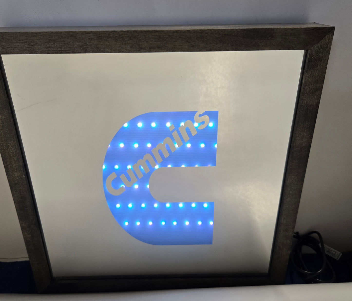 Cummins Mirror Light Box