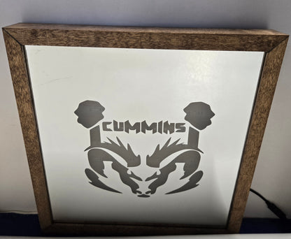 Cummins Stack Mirror Light Box