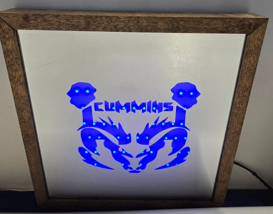 Cummins Stack Mirror Light Box
