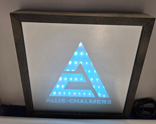 Allis Chalmers Mirror Light Box