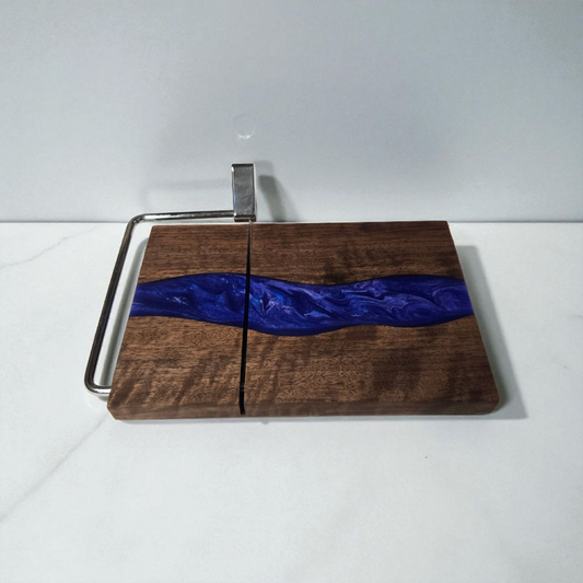 Wood and Epoxy Cheese Slicers