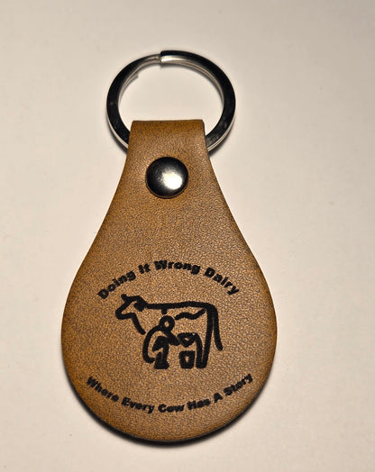 Every Cow Has A Story Key Chain