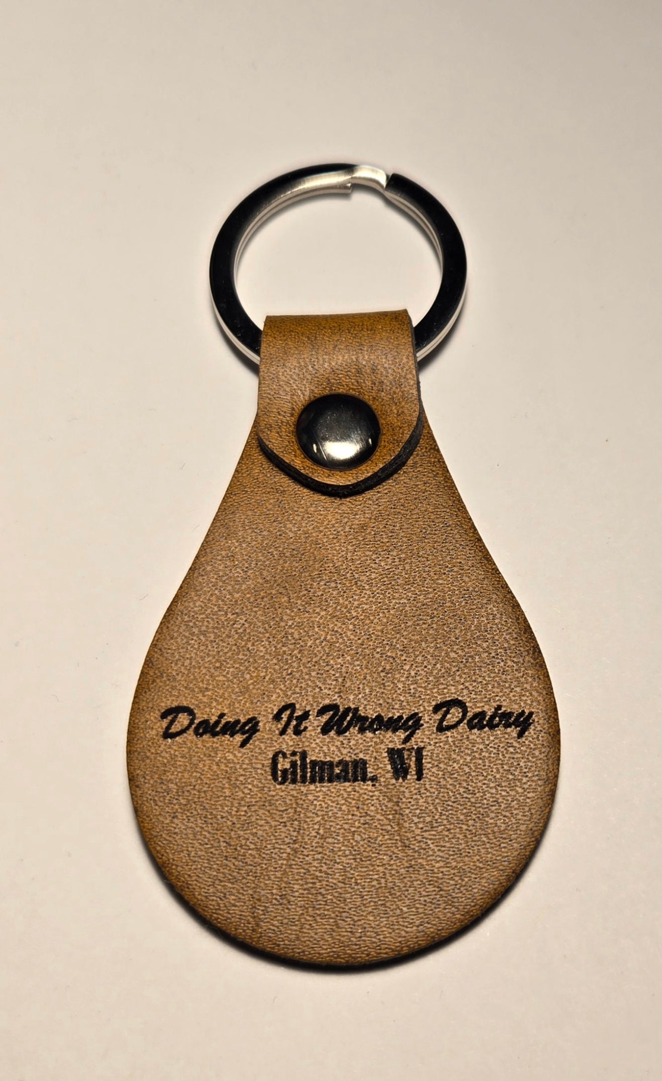 Doing It Wrong Dairy Key Chain