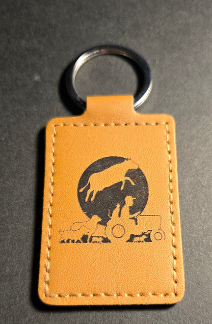 Doing It Wrong Dairy Enterprise Key Chain-Rectangle