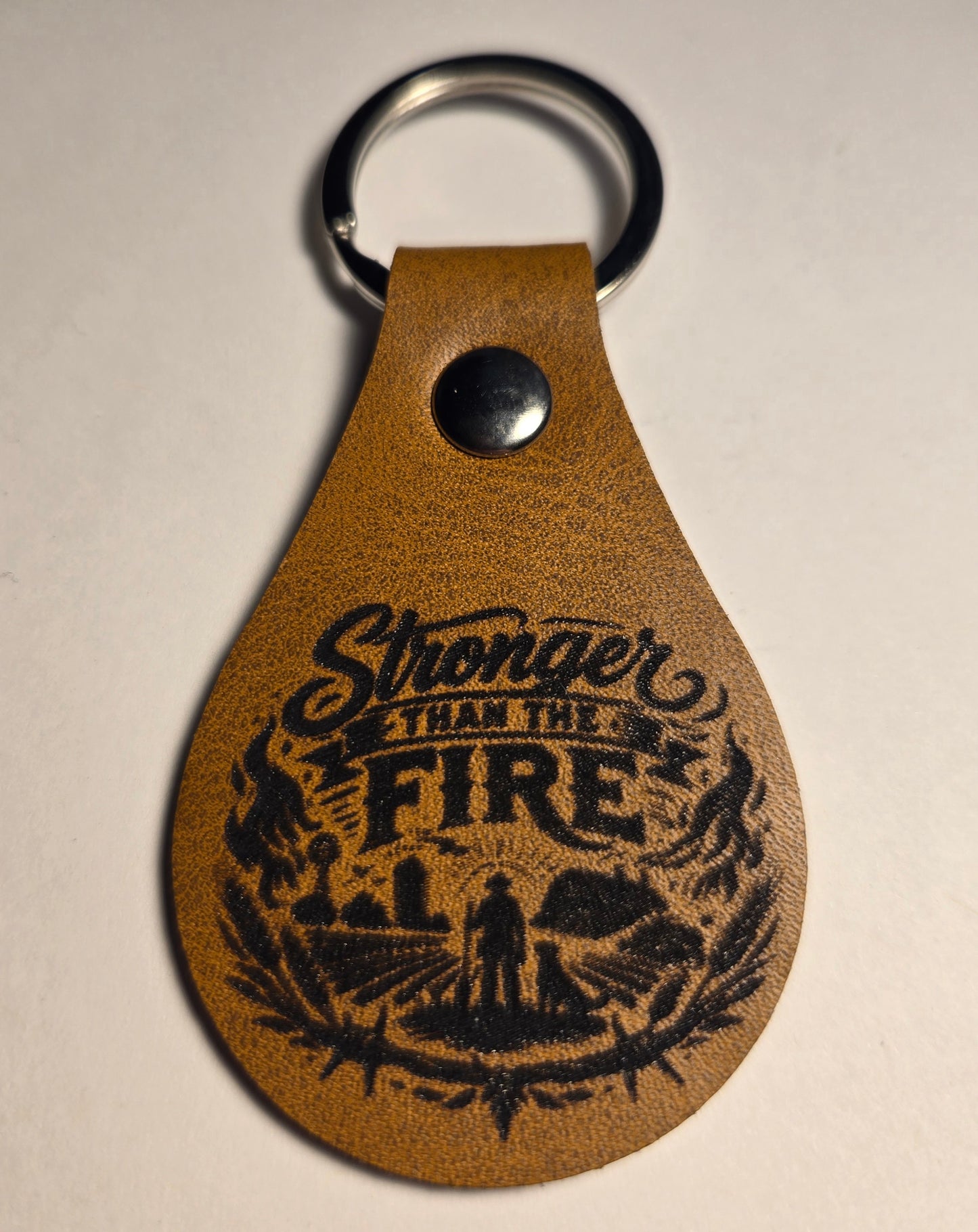 Stronger Than the Fire Keychain