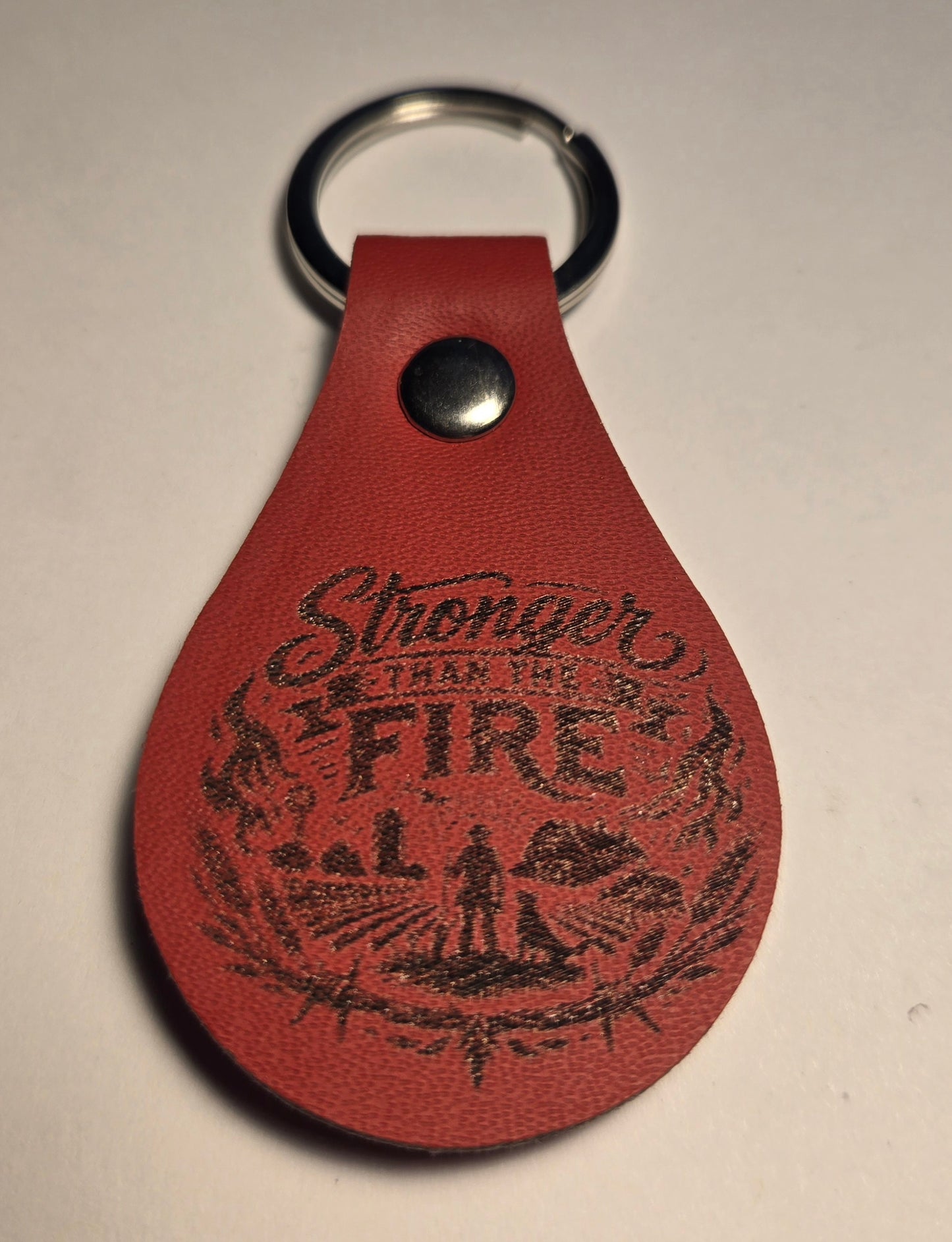 Stronger Than the Fire Keychain