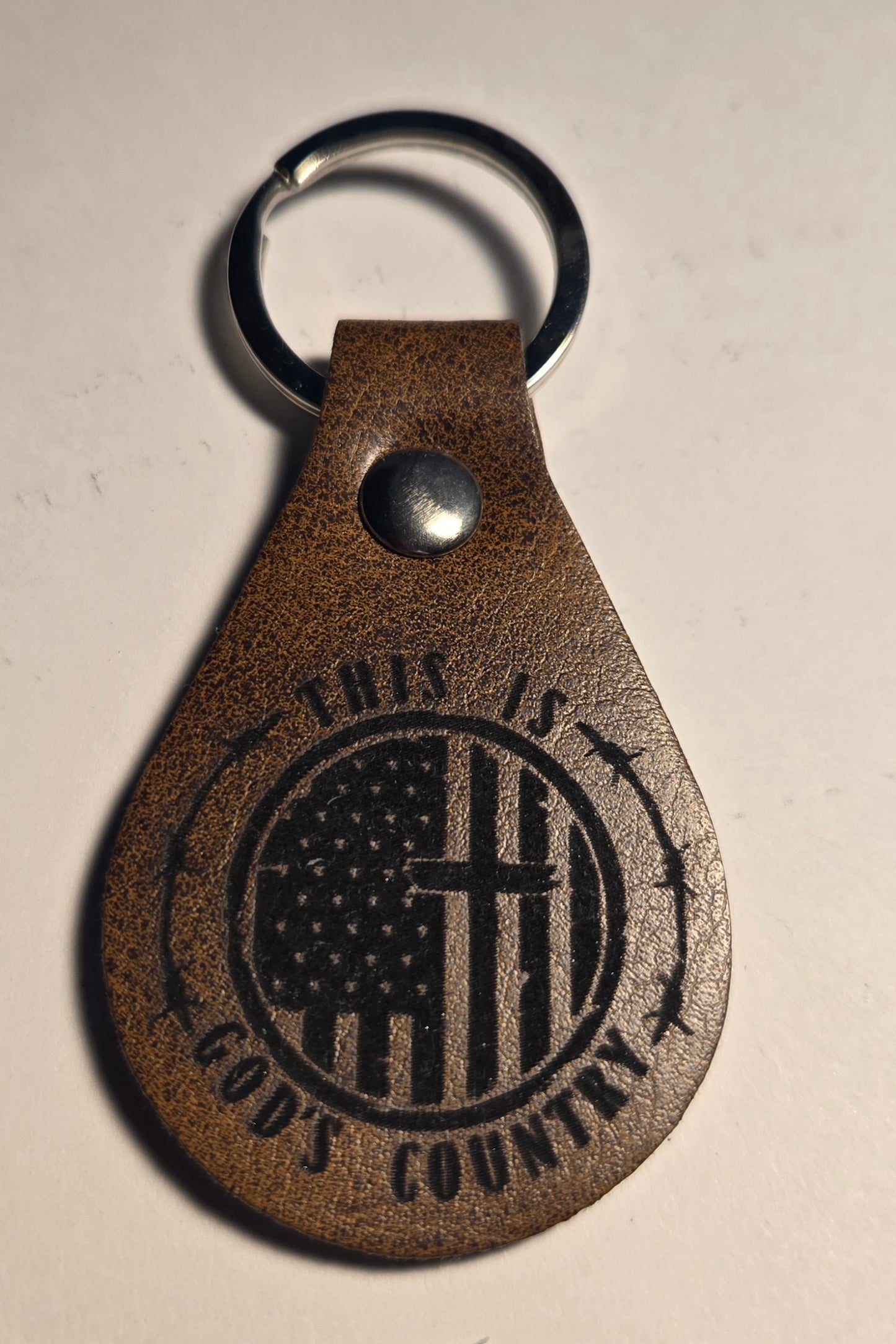 God's Country Keychain