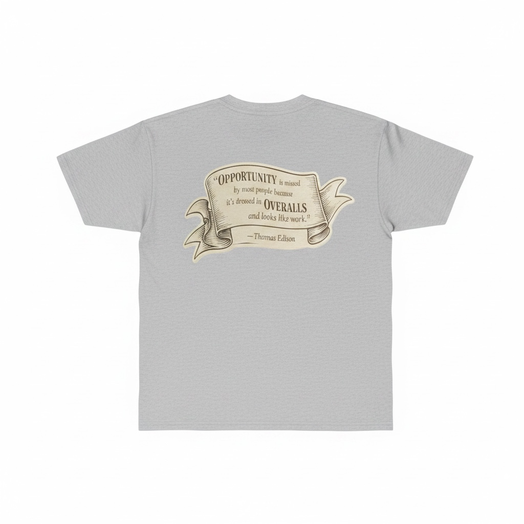 Opportunity Is Missed Pocket T-Shirt