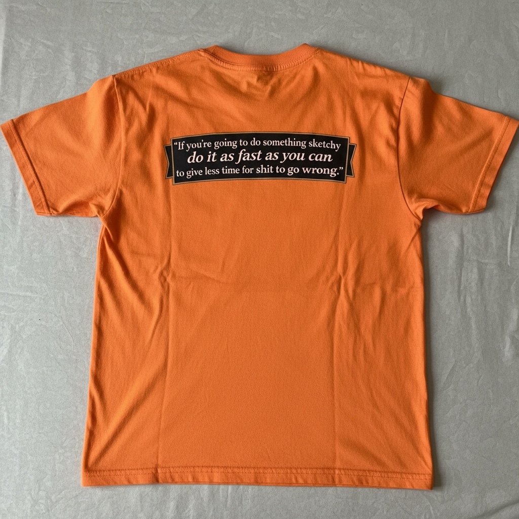 Doing Something Sketchy Pocket T-Shirt