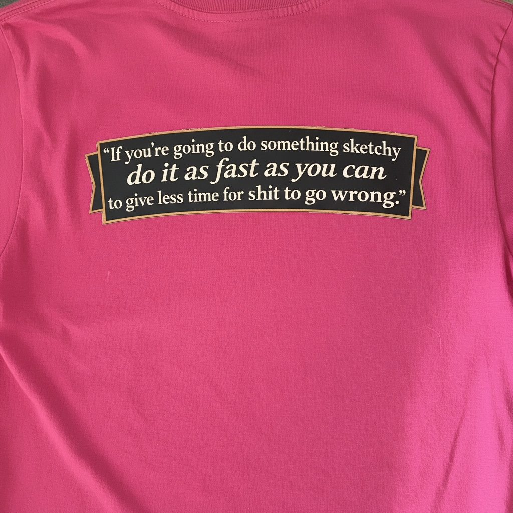 Doing Something Sketchy T-shirt