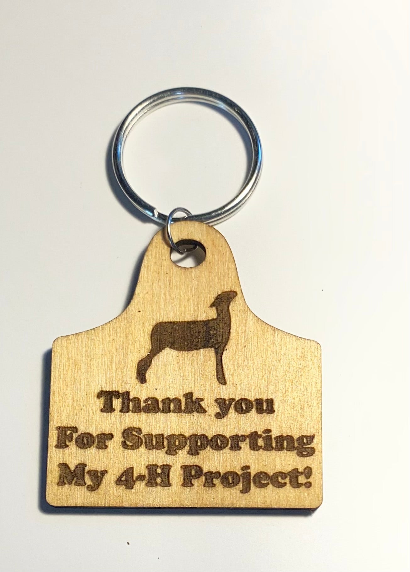 4-H Thank you Keychains