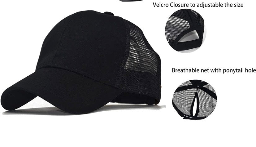 Doing It Wrong Dairy Enterprise Ponytail Hat
