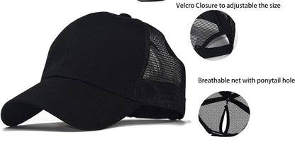 Doing It Wrong Dairy Enterprise Ponytail Hat