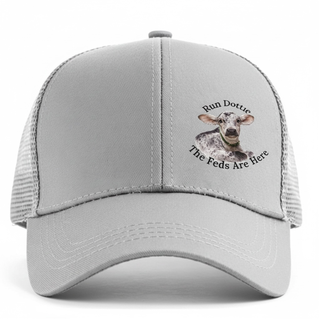 Run Dottie! Ponytail Hat