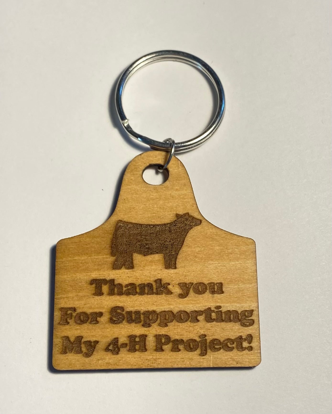 4-H Thank you Keychains