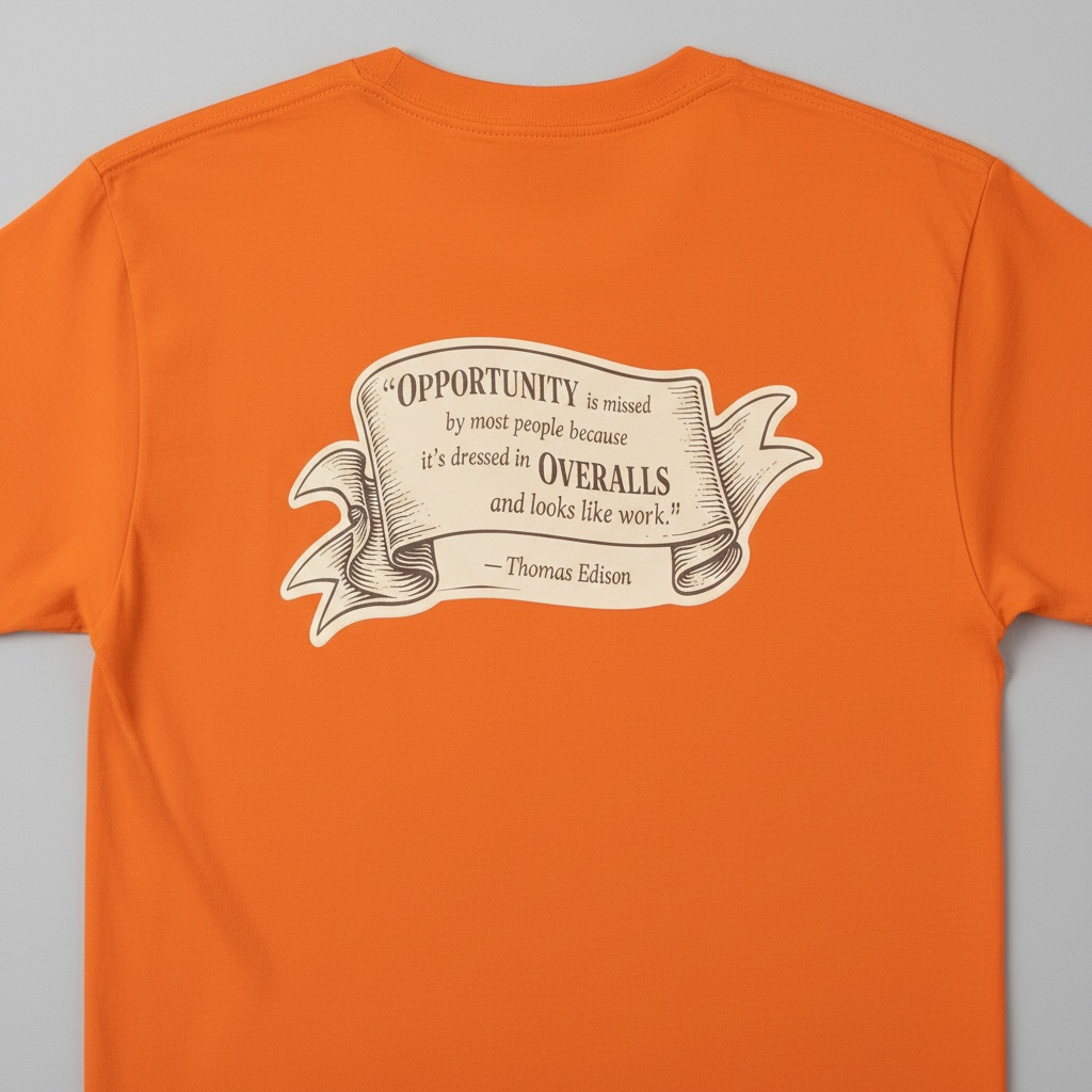 Opportunity Is Missed Pocket T-Shirt