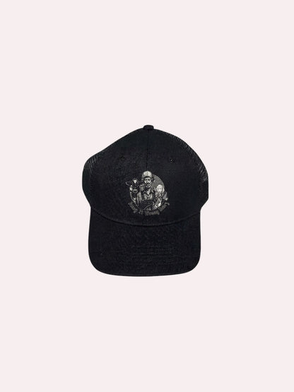 Doing It Wrong Dairy Hat- Black and White