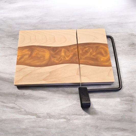 Epoxy Cheese Slicer-Gold