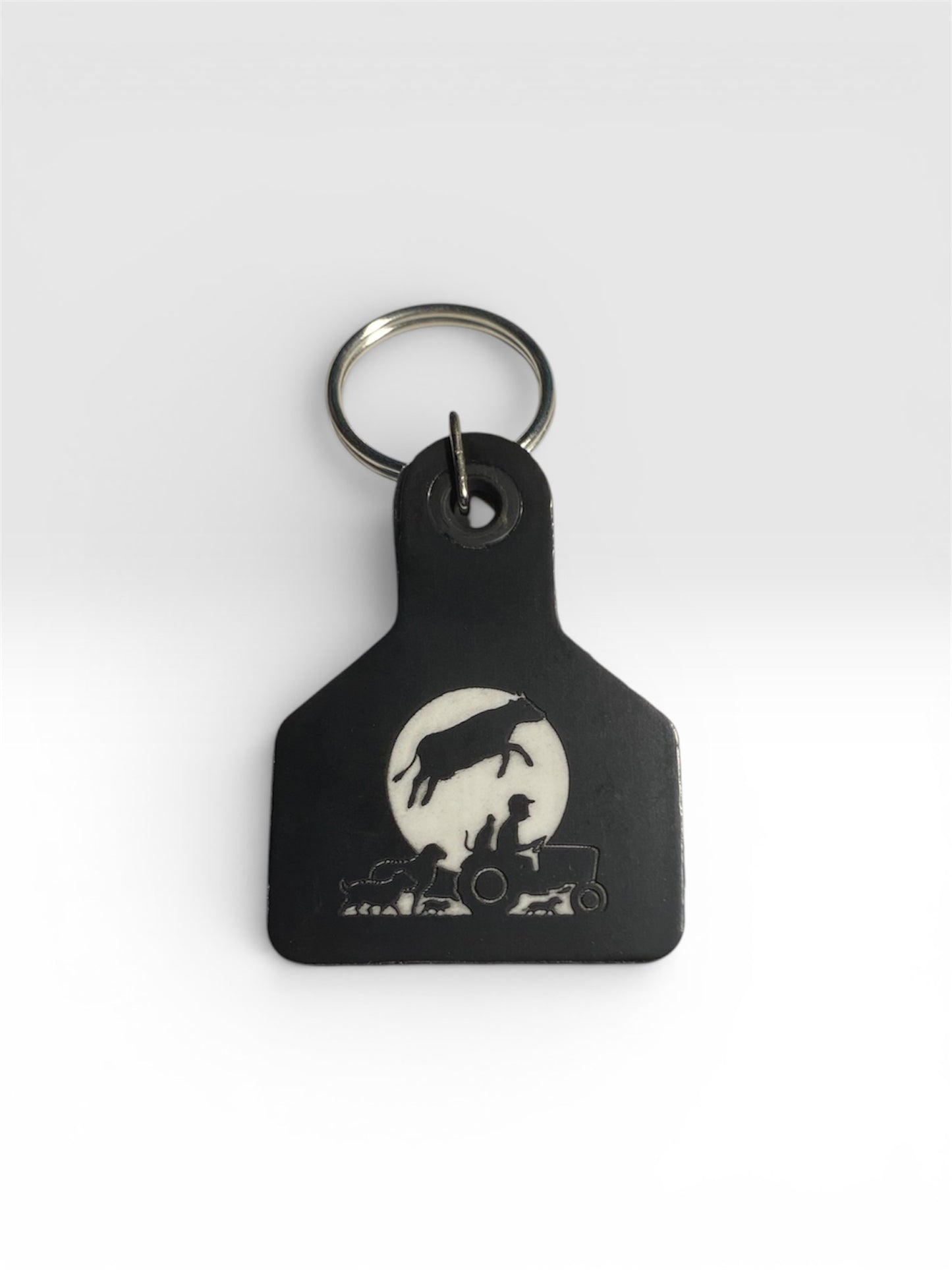 Doing It Wrong Dairy- Cow Ear Tag Keychains
