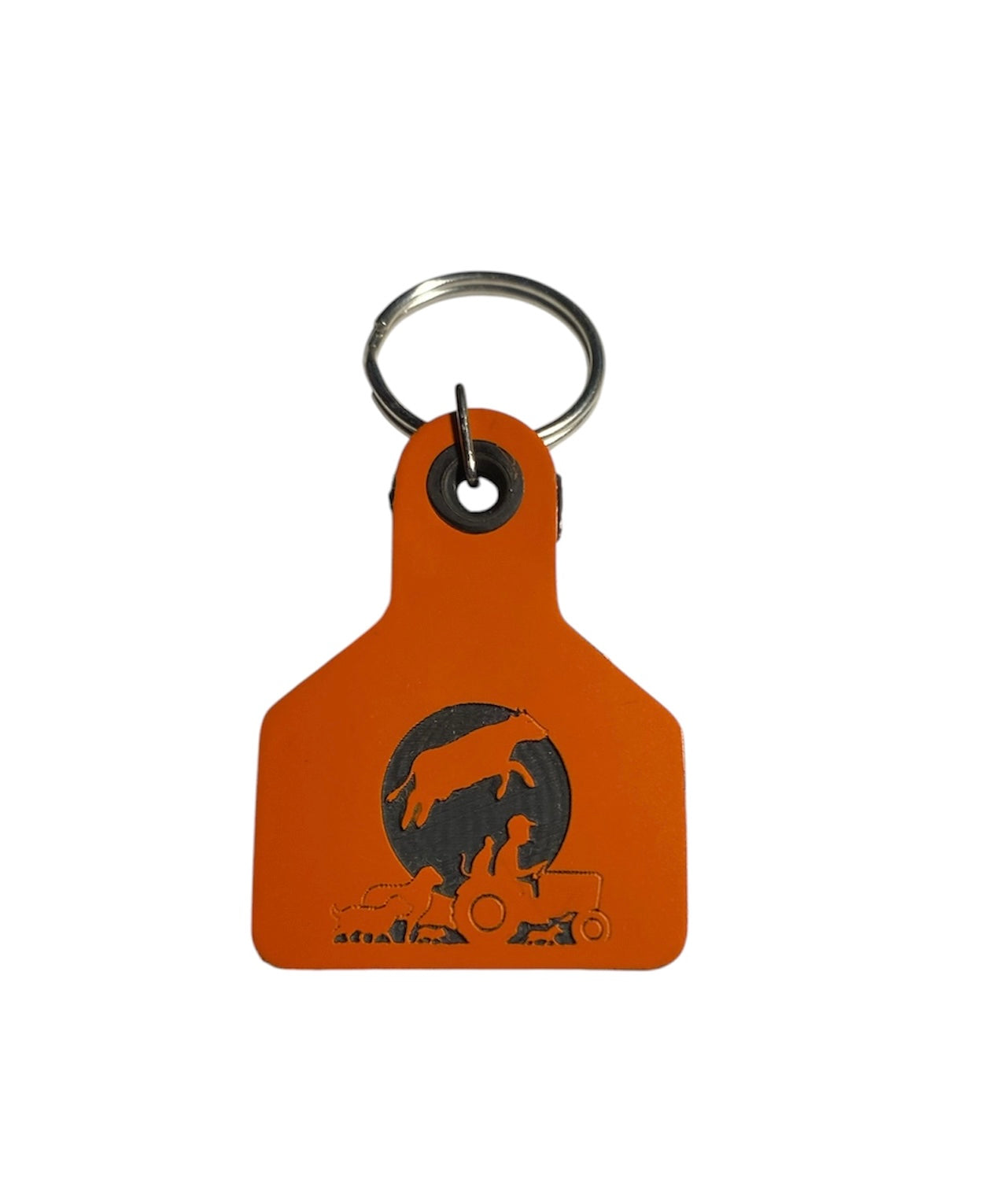Doing It Wrong Dairy- Cow Ear Tag Keychains
