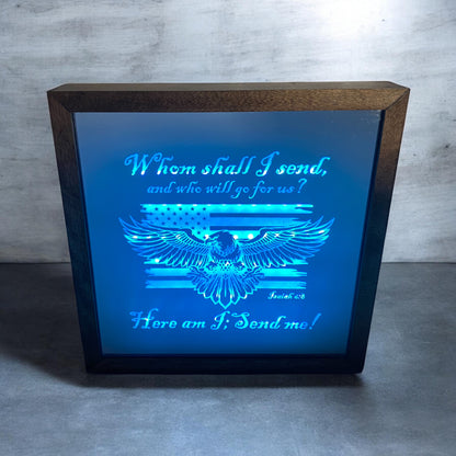 Whom Shall I Mirror Send Light Box