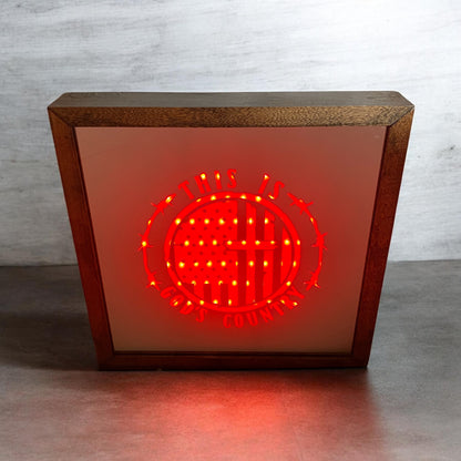 God's Country Mirror Light Box