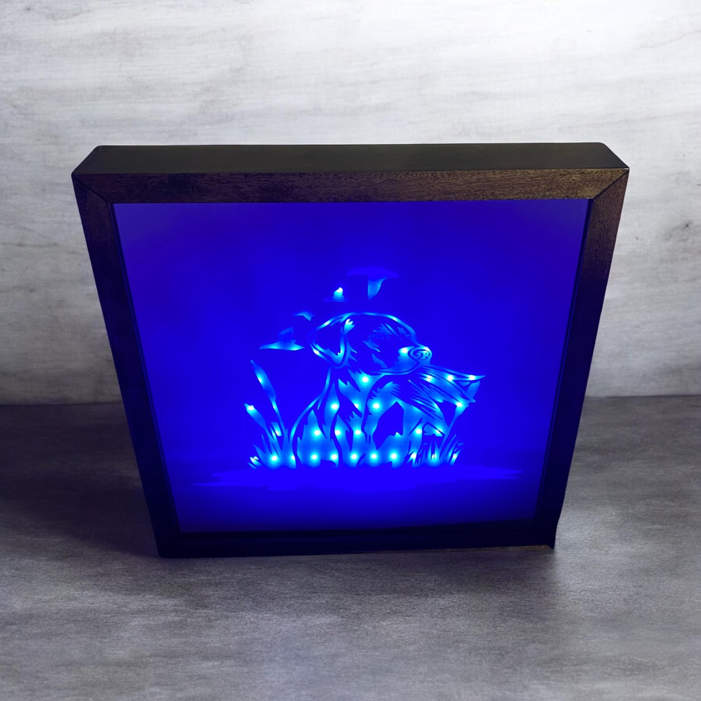 Hunting Dog Mirror  Light Box