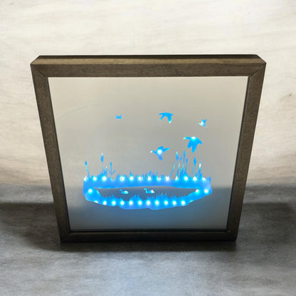 Duck Pond Mirror Light Box
