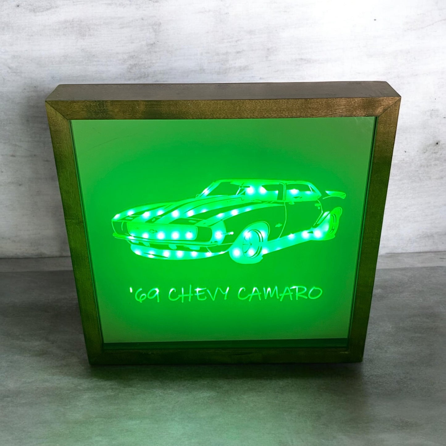 '69 Chevy Camaro Mirror Light Box