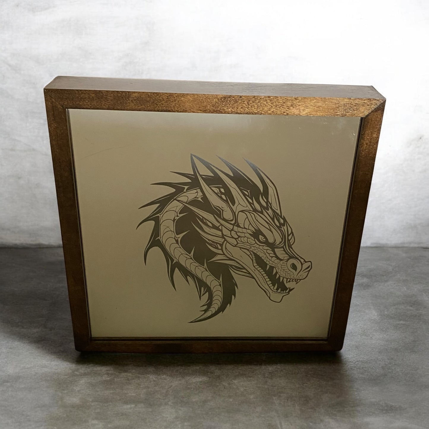 Dragon Head Mirror Light Box