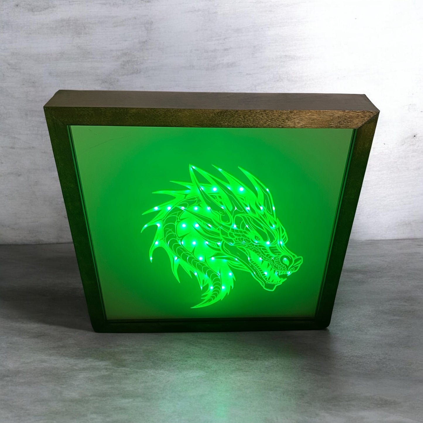 Dragon Head Mirror Light Box