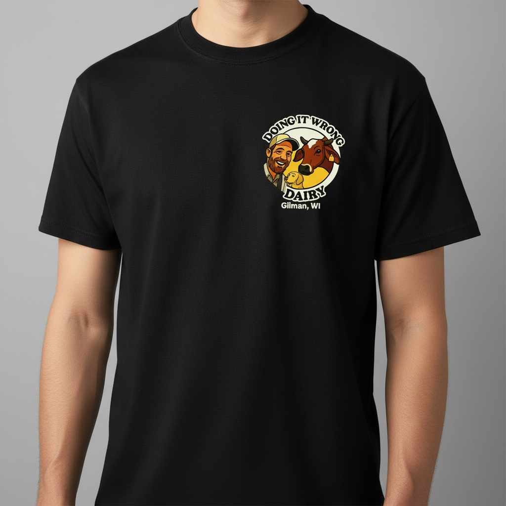 YOUTH- Doing It Wrong Dairy T-Shirt