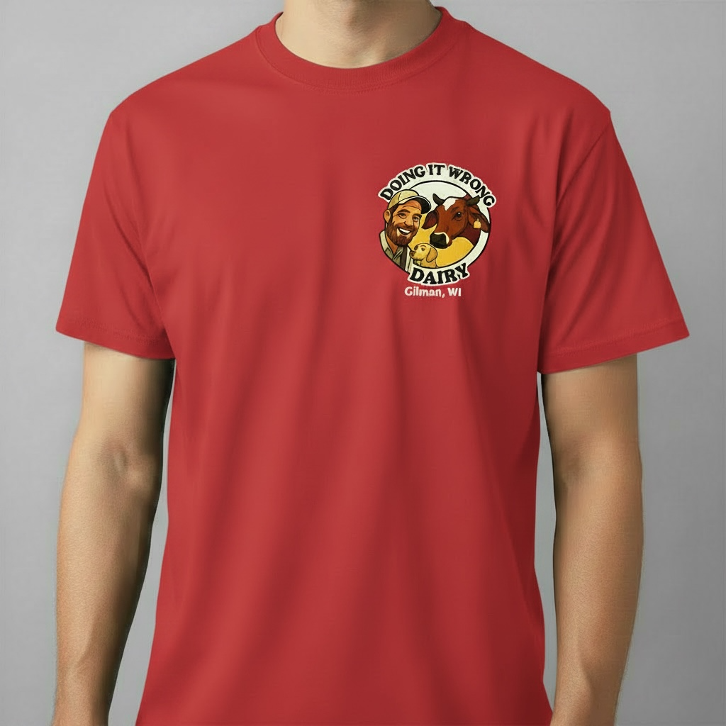 Doing It Wrong Dairy T-Shirt