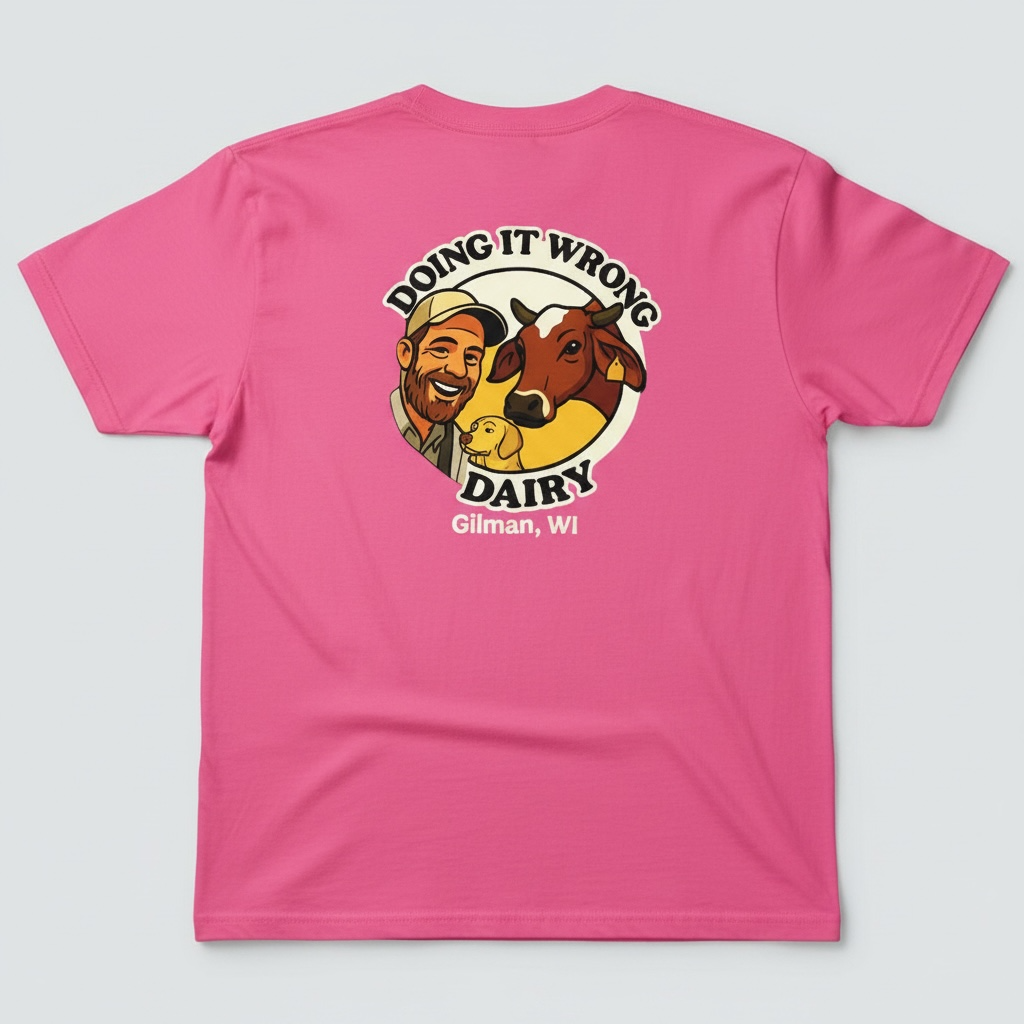 Doing It Wrong Dairy T-Shirt