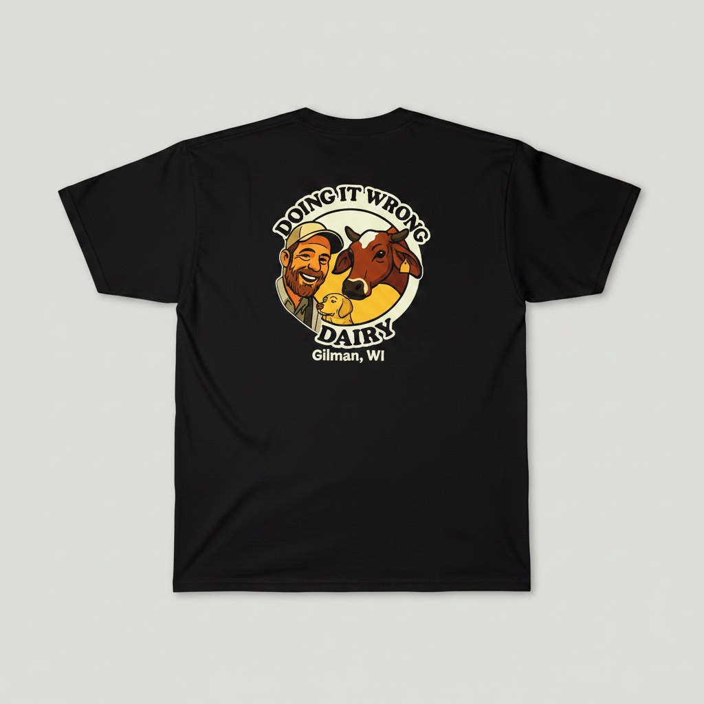 YOUTH- Doing It Wrong Dairy T-Shirt