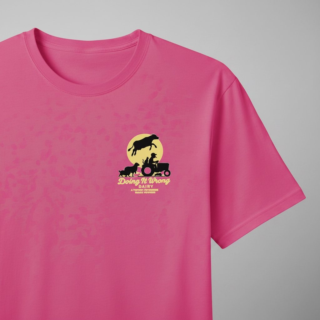 Doing It Wrong Dairy Enterprise T-Shirt