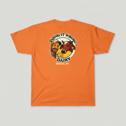Doing It Wrong Dairy Pocket T-Shirt