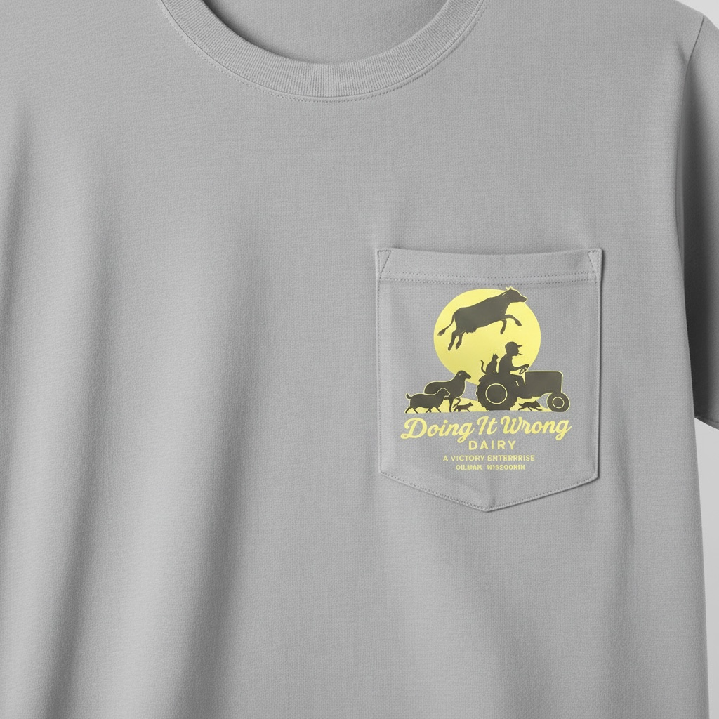 Doing It Wrong Allis Pocket T-Shirt