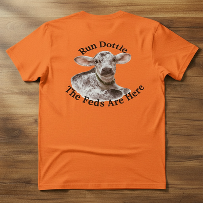 Run Dottie! Pocket T-Shirt