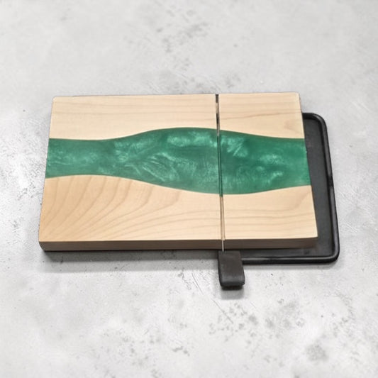Epoxy Cheese Slicer-Forest Green