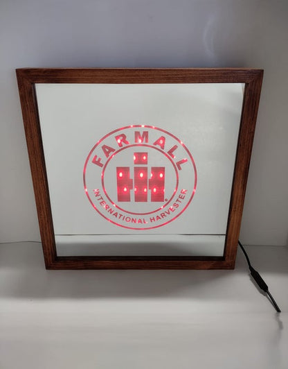 Farmall Mirror Light Box