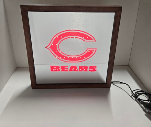 Chicago Bears Light Box