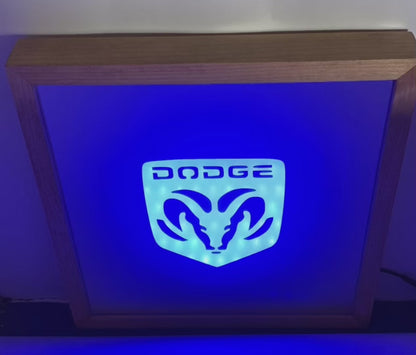 Dodge Mirror Light Box