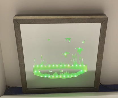 Duck Pond Mirror Light Box